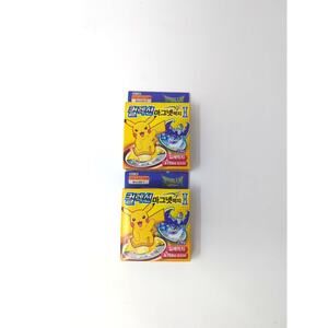 Pokémon Collection Magnet Korean Lot 2 Pieces Korea surprise disc box